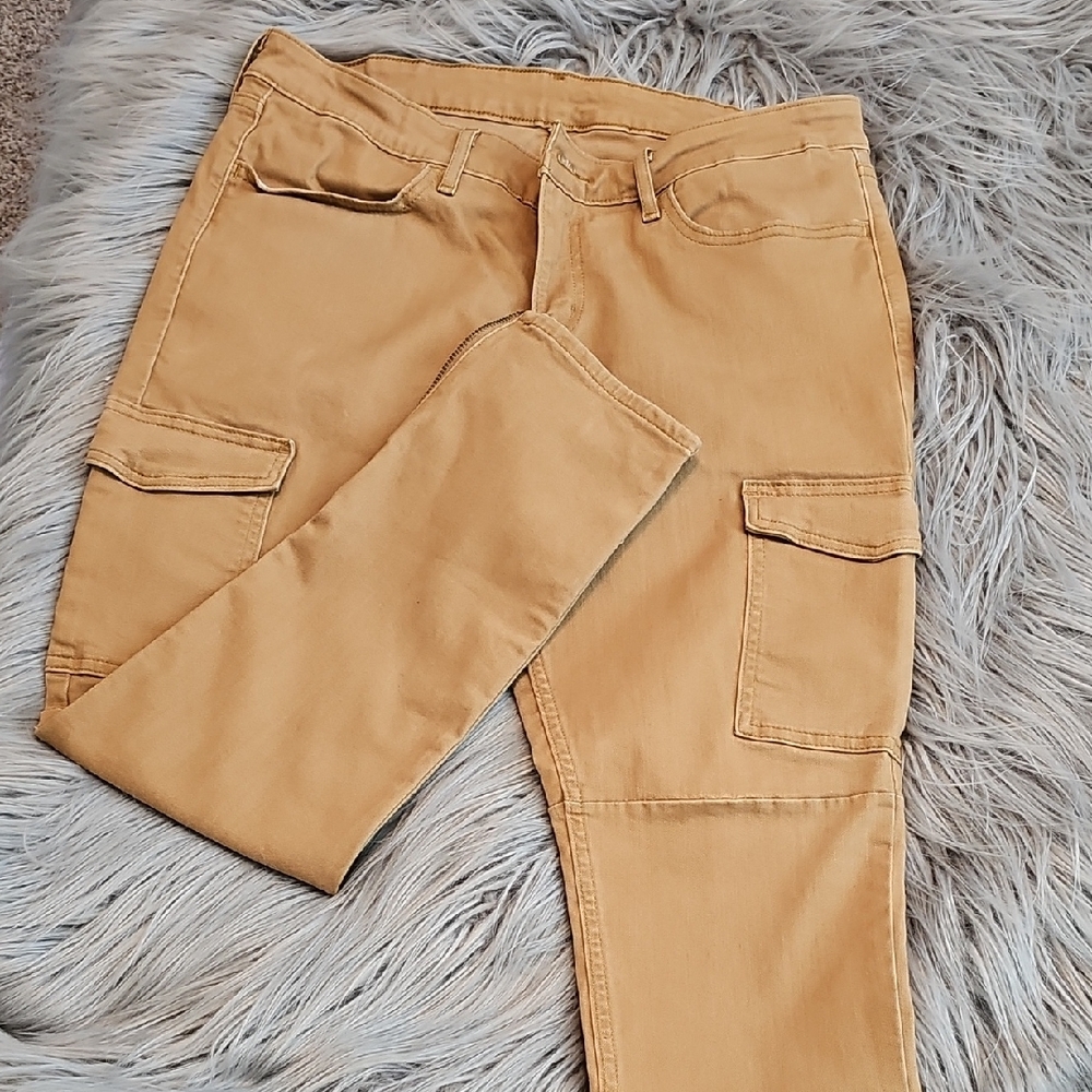 Levi's Beige Cargo Pants